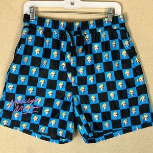 Marilyn Monroe x Shoes Palace Checkered Shorts : Swim Trunks Men’s size M